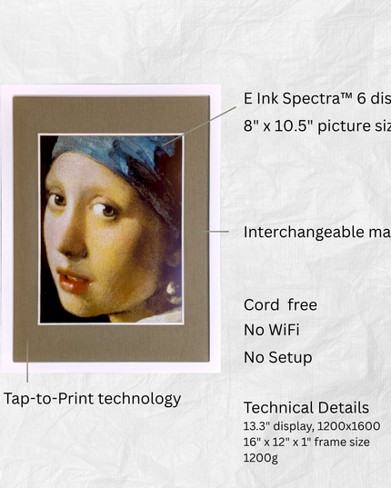 Reflection Frame Pure White