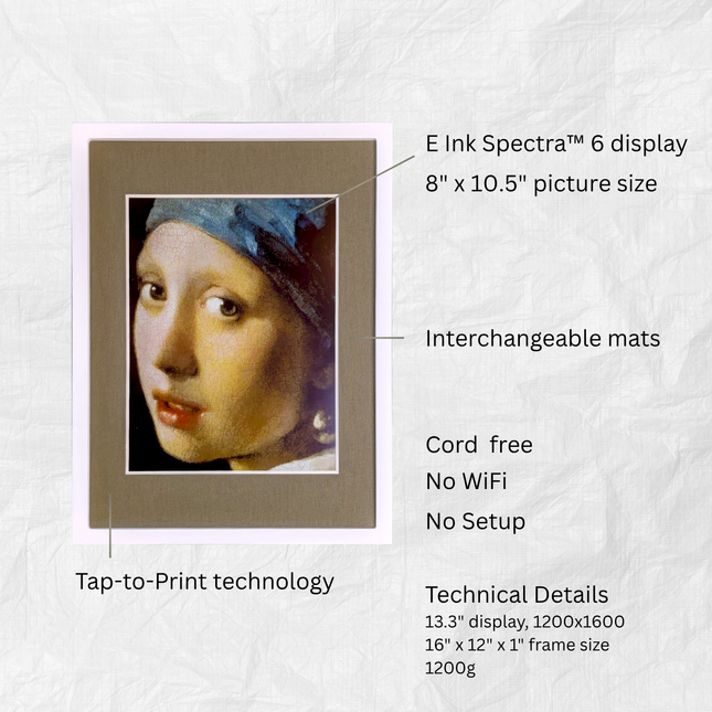 Reflection Frame Pure White