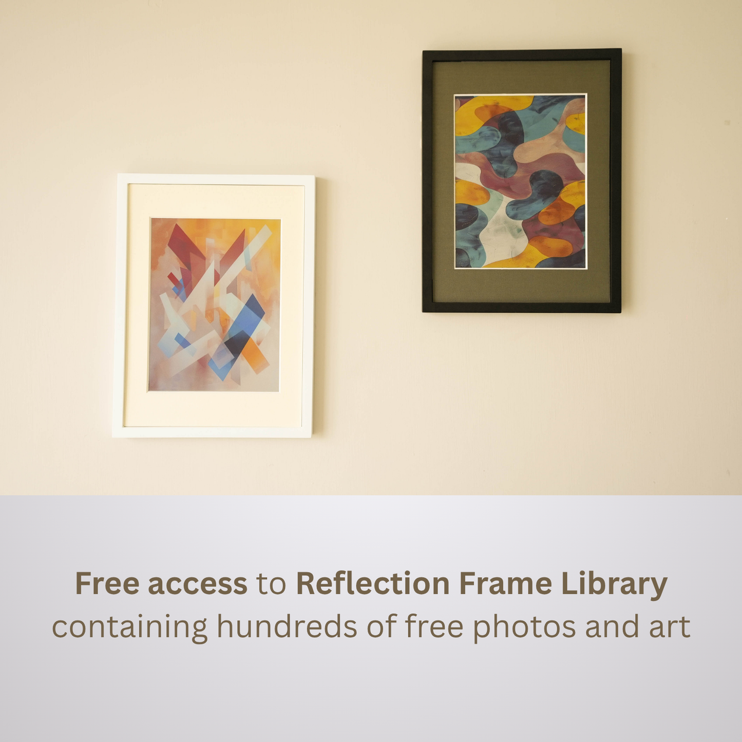 Reflection Frame Pure White