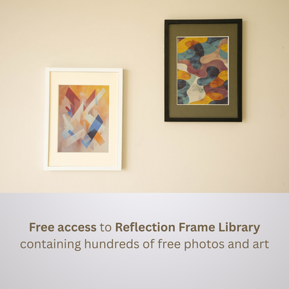 Reflection Frame Pure White