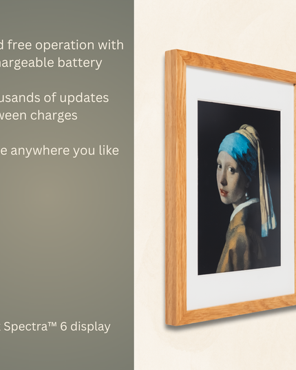 Reflection Frame Solid Oak