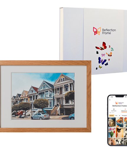 Reflection Frame Solid Oak