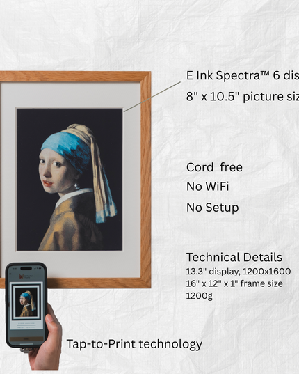 Reflection Frame Solid Oak