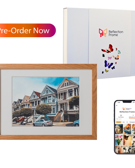 Reflection Frame Solid Oak