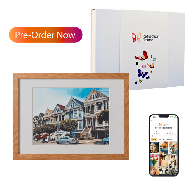 Reflection Frame Solid Oak