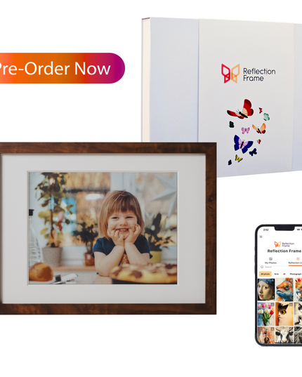 Reflection Frame Solid Walnut