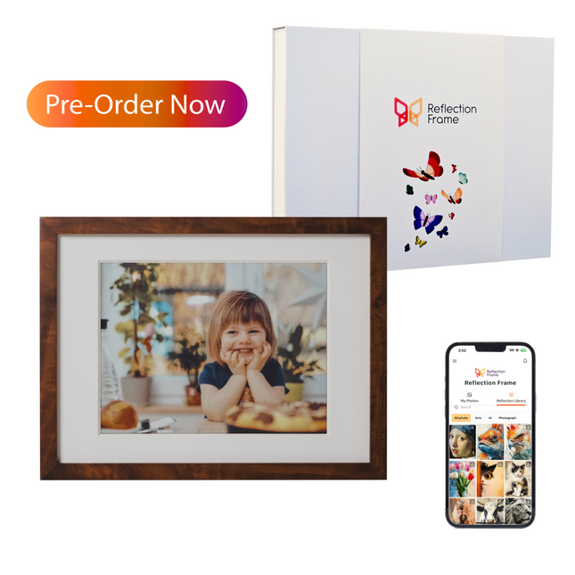 Reflection Frame Solid Walnut