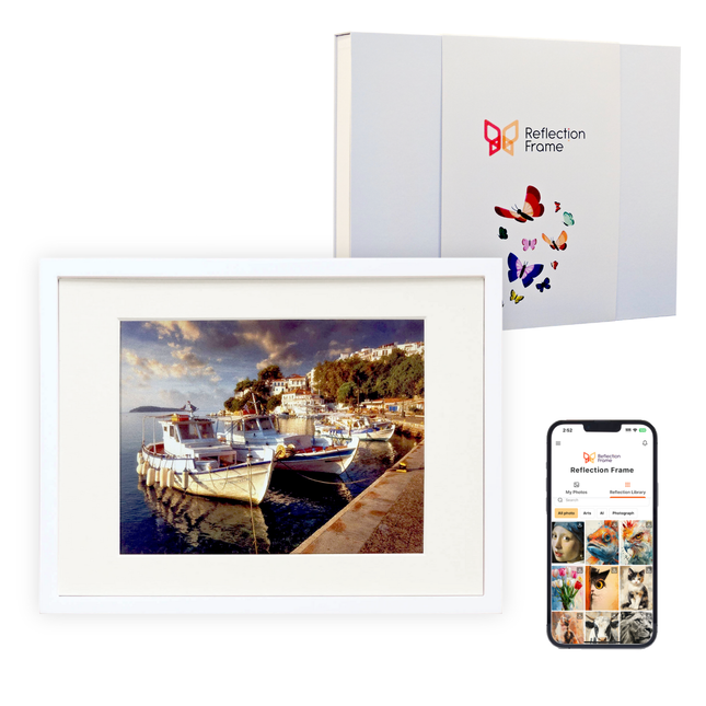 Reflection Frame Pure White (Revised Edition)