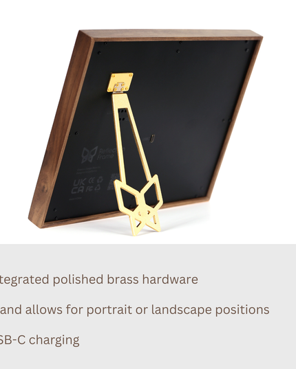 Reflection Frame 10" Walnut