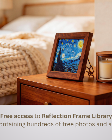 Reflection Frame 10" Walnut