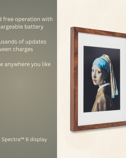 Reflection Frame Solid Walnut