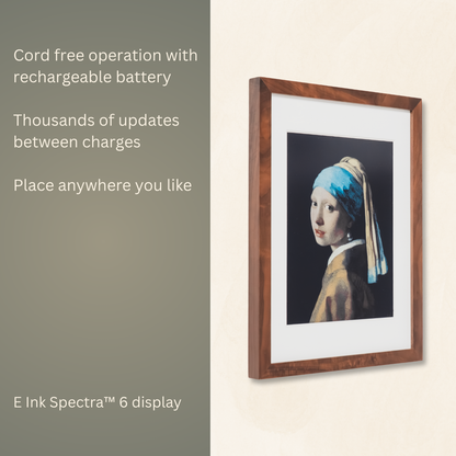 Reflection Frame Solid Walnut