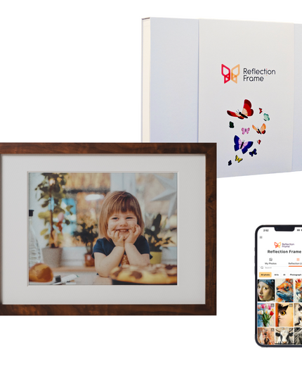 Reflection Frame Solid Walnut