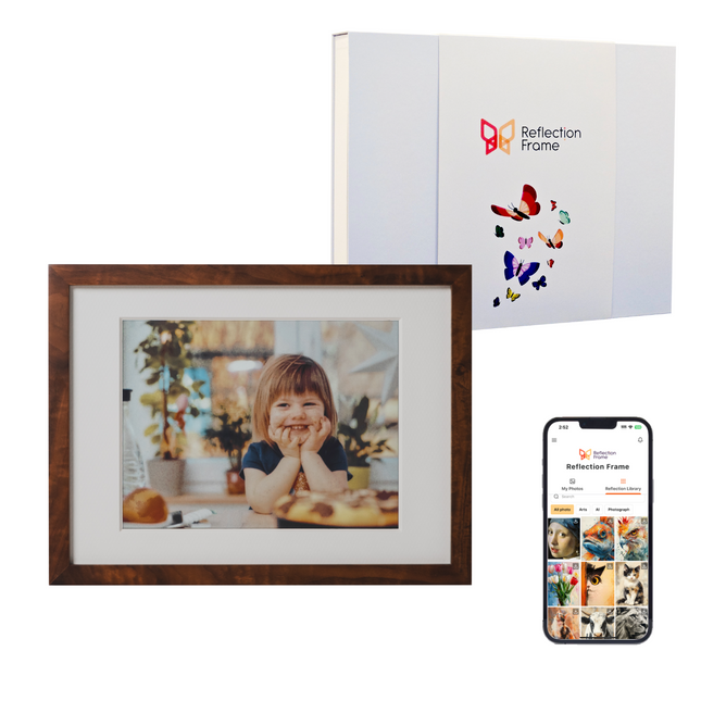 Reflection Frame Solid Walnut