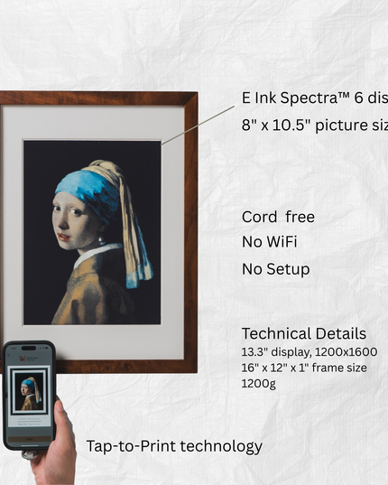 Reflection Frame Solid Walnut