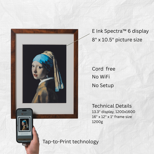 Reflection Frame Solid Walnut